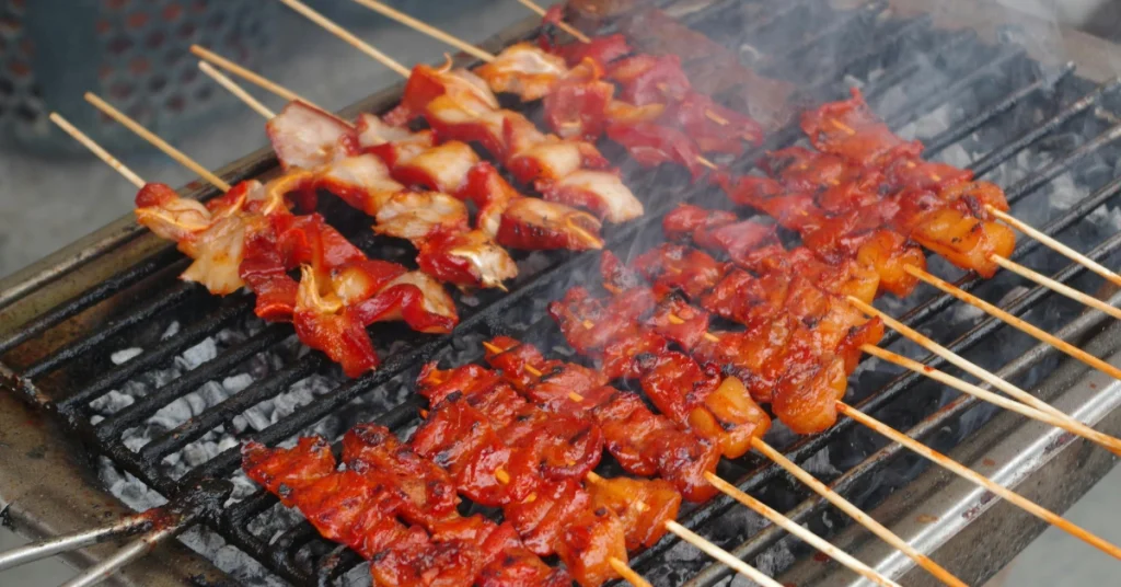Filipino BBQ and Grilled Food Stall