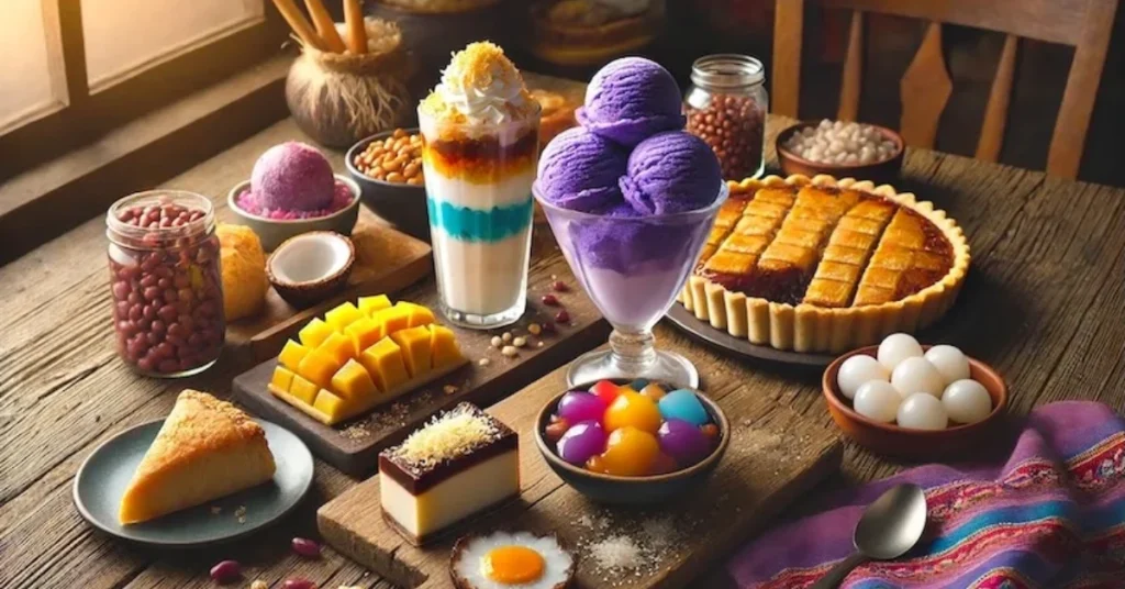 Filipino Dessert and Traditional Sweets Stall