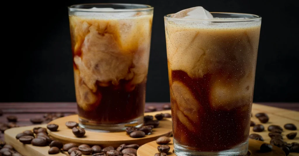 ice coffee stall